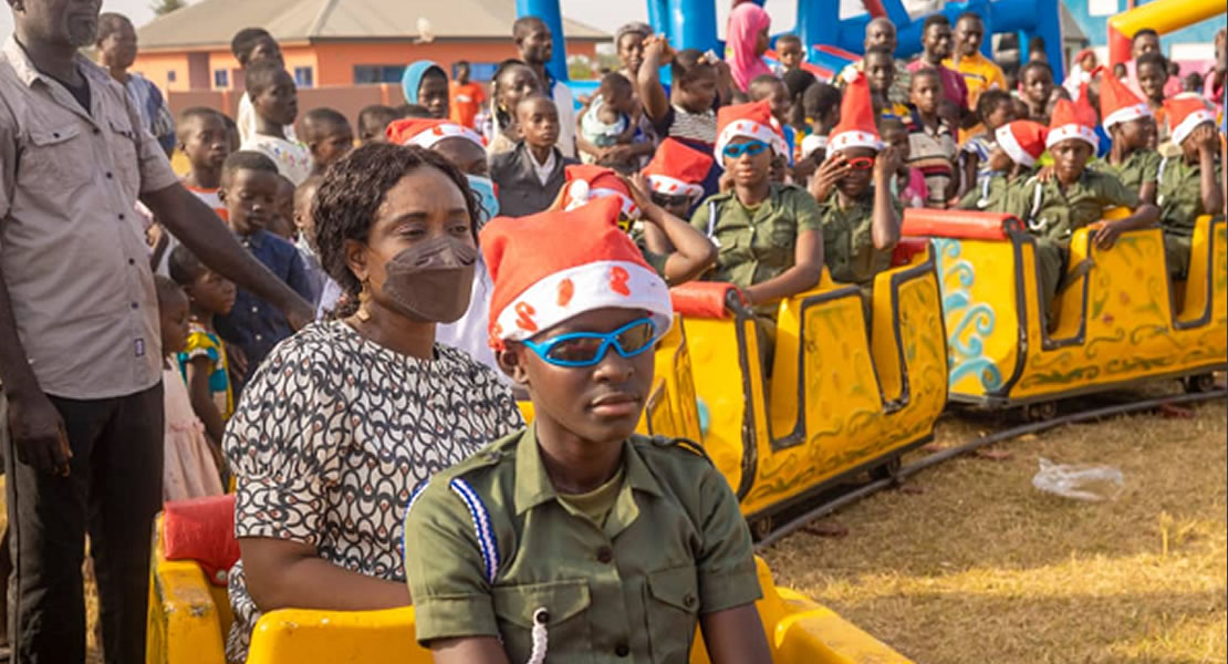 Atiwa East MP celebrates Christmas with children in her constituency