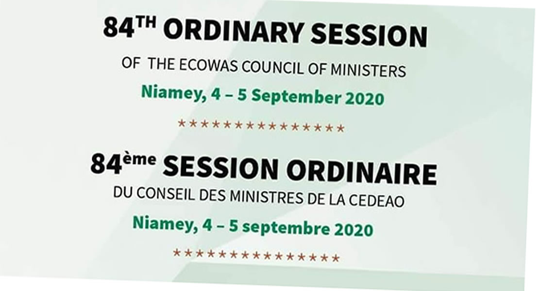 Eighty-fourth Ordinary Session of ECOWAS Council of Ministers underway in Niamey