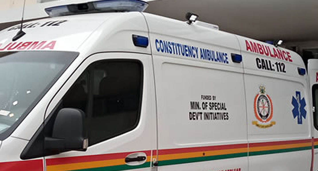 Two Ministries donate ambulance to Parliament House