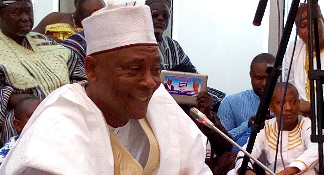 Kyebi artificial turf 75% complete- Zongo Minister