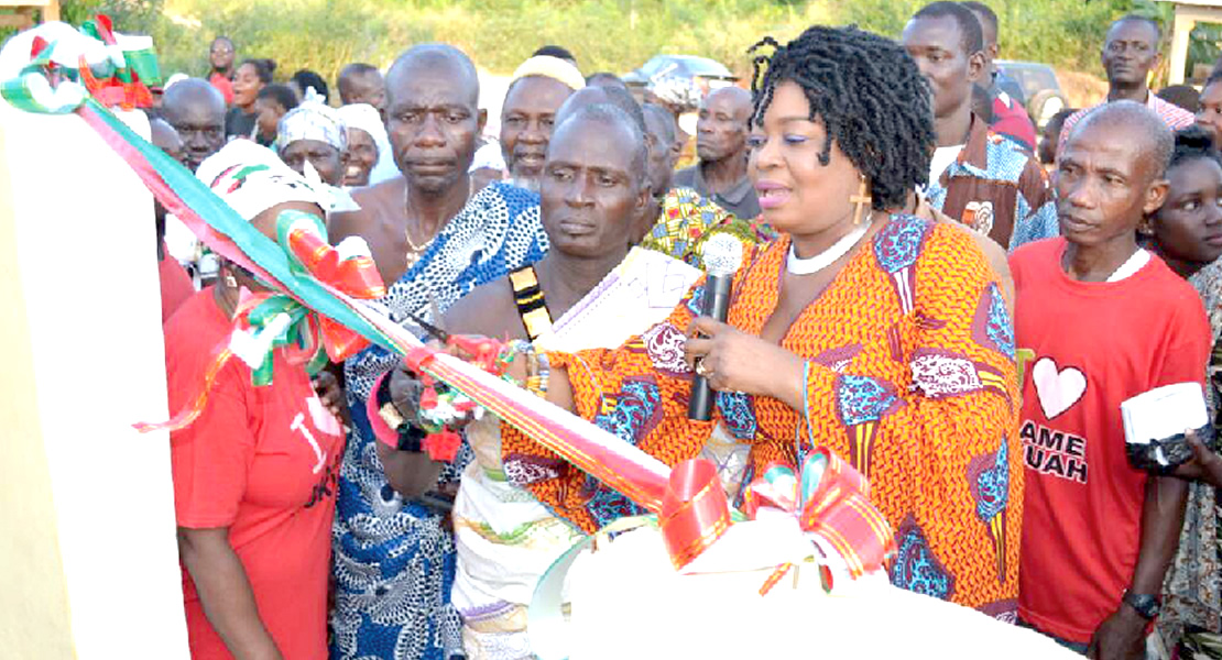 MP commissions three community centres at Agona East