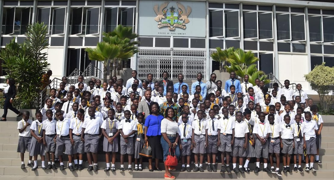 Obuasi East MP Counsels AGA school pupils