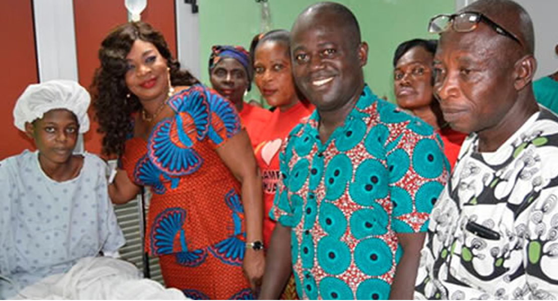 Agona East MP donates to save life