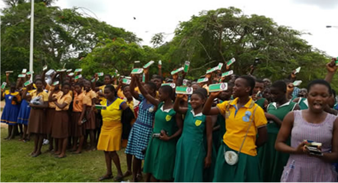 Asikuma-Odoben-Brakwa MP distributes maths sets, wish BECE candidates well