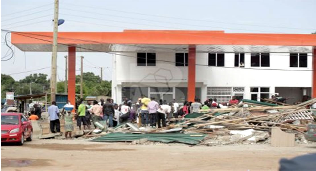 Ayawaso East MP’s fuel station demolished at Mile 7