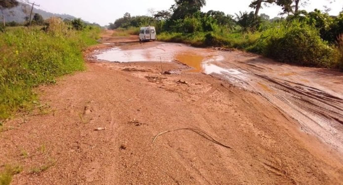 Fanteakwa MP bemoans poor state of Suhum-Apedwa road