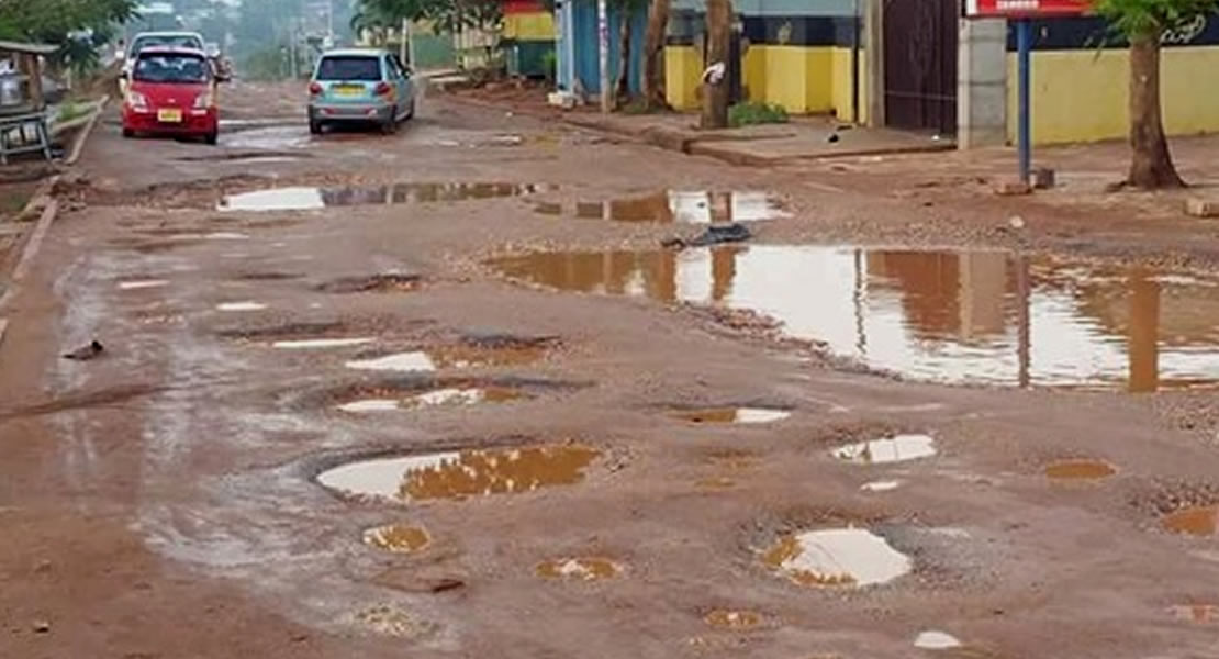 Weija/Gbawe MP repairs poor roads