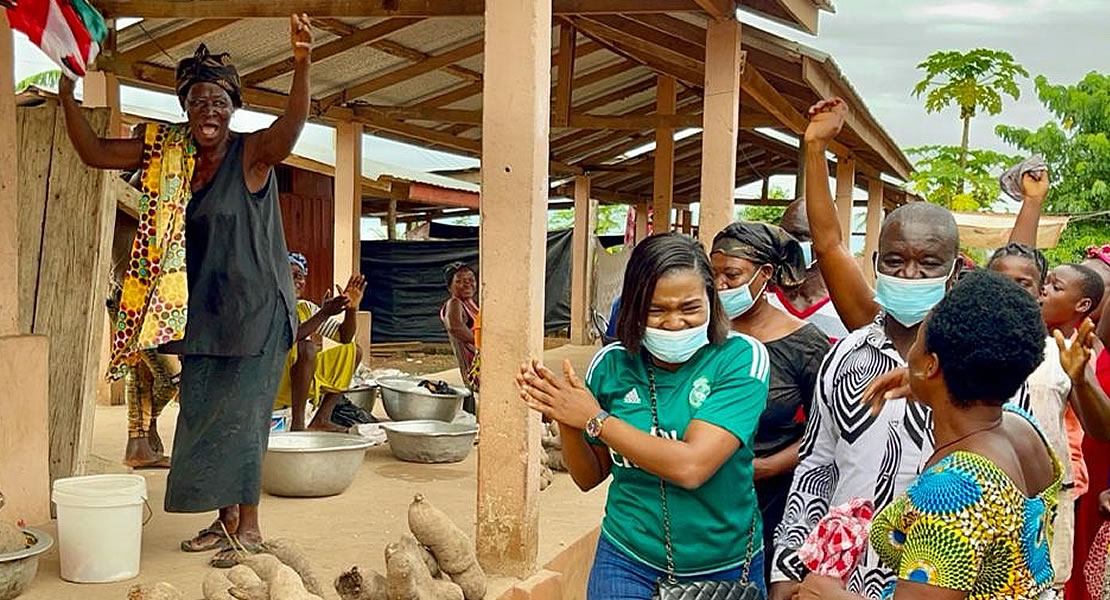 North Dayi MP donates to Anfoega market women as part of mother’s day celebration