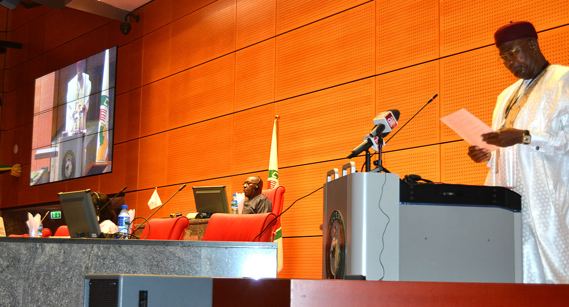 Togo cannot be forced to present country report today—Speaker
