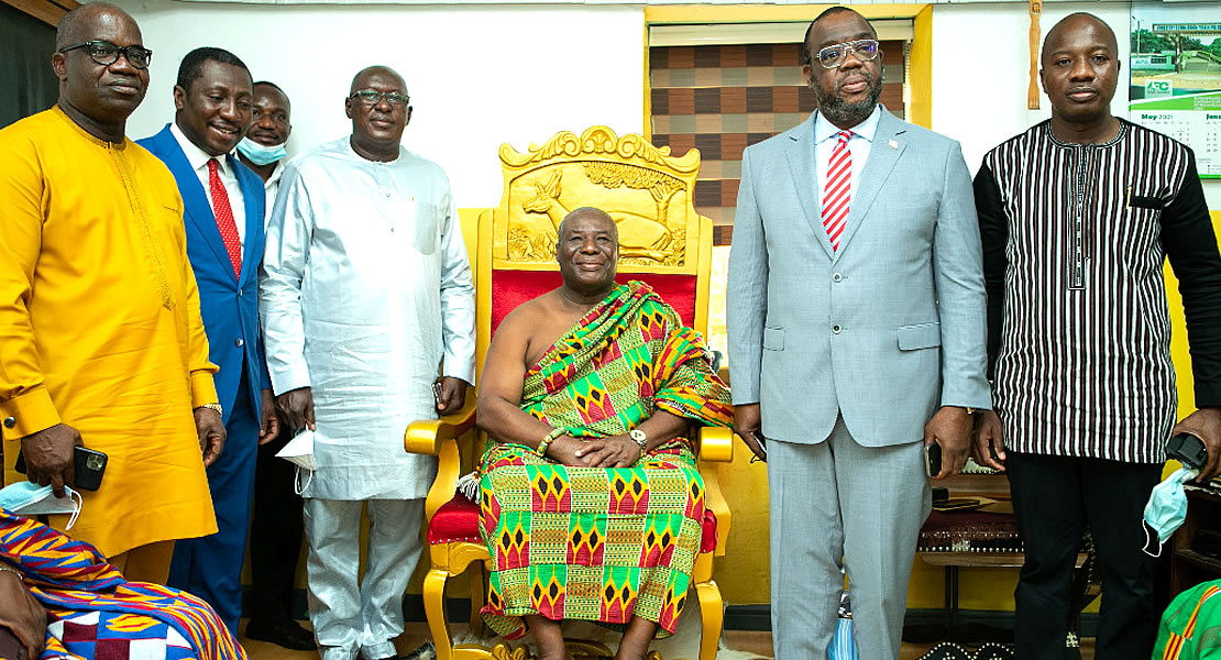 Speaker of ECOWAS Parliament calls on Winneba Traditional leaders