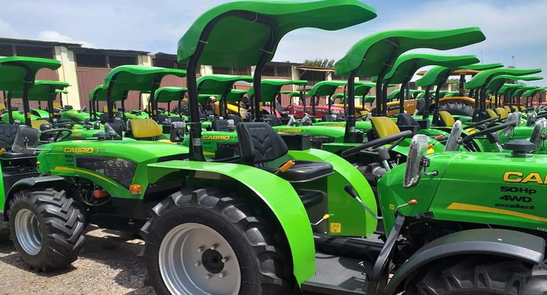 “Tractors and accessories have not been left at the mercy of the weather” —Agric Minister