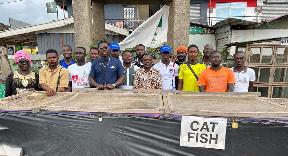 Effia-Kwesimintsim MP sponsors youth group in cat fish farming