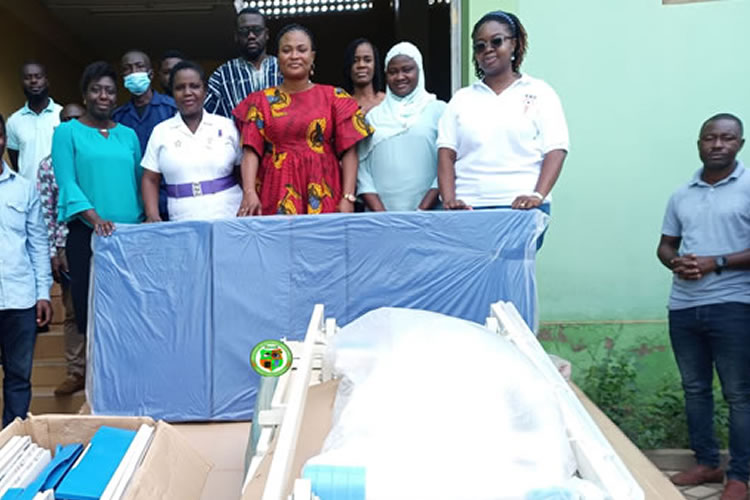 Adwoa Safo donates hospital beds, others to health facilities