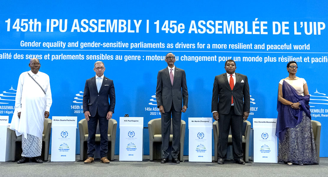 President Kagame Opens 145th IPU Assembly with call to address gender  gaps