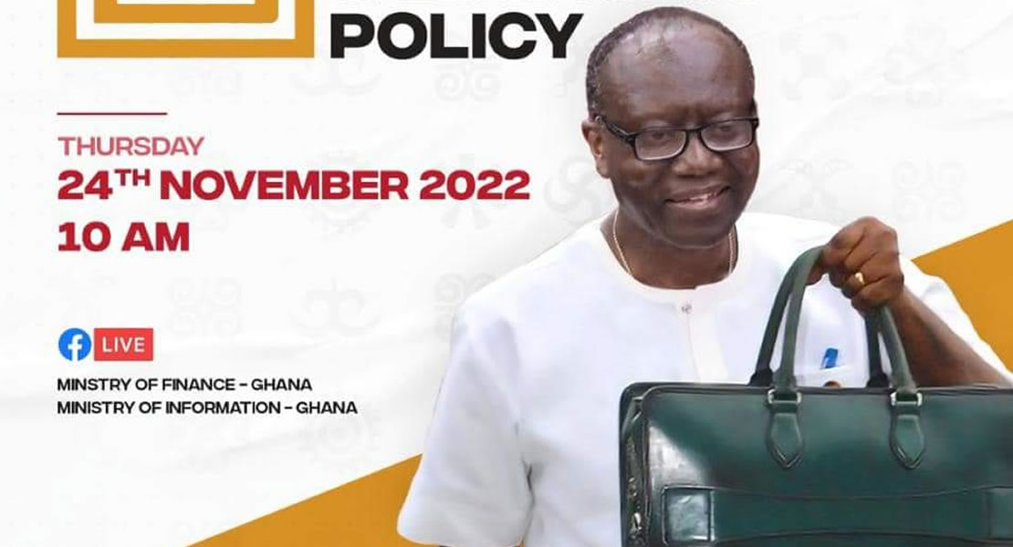 Finance Minister presents 2023 Budget Statement today