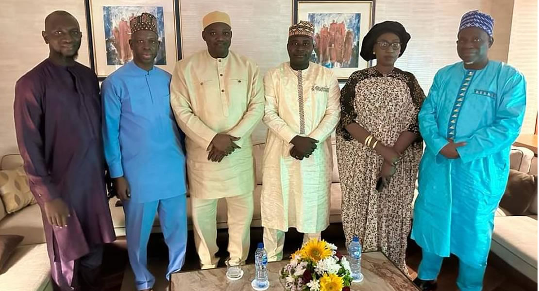 Gambia MPs in ECOWAS Parliament meet President Barrow