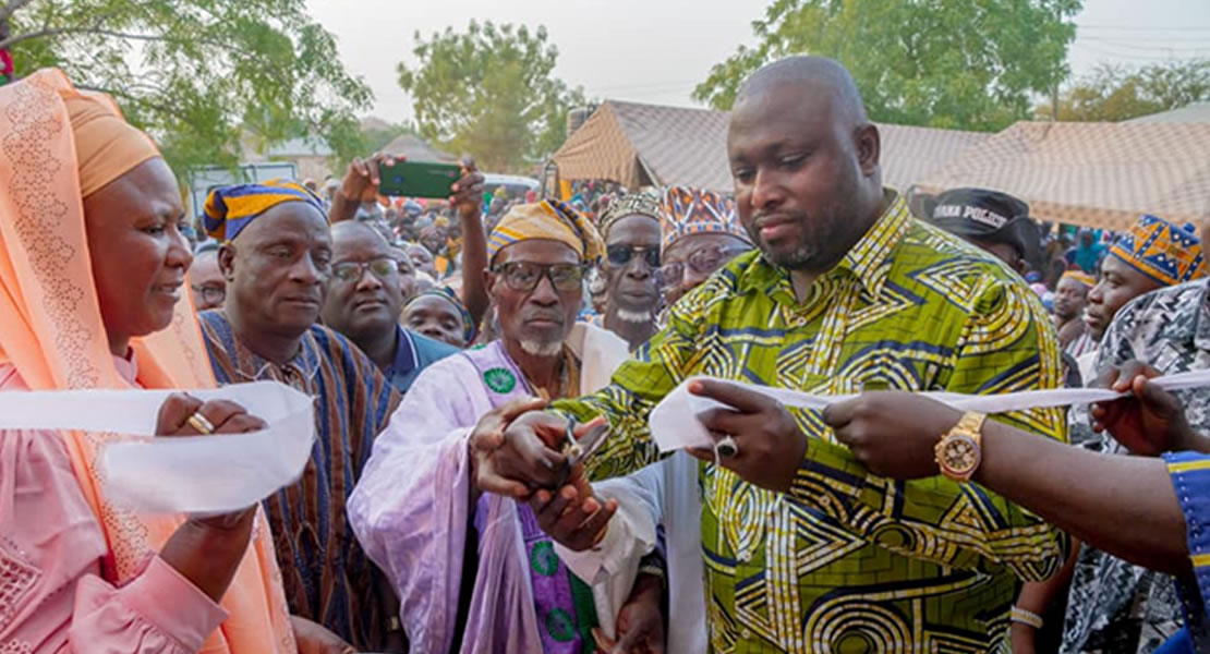 MP commissions two health facilities in the Tolon District