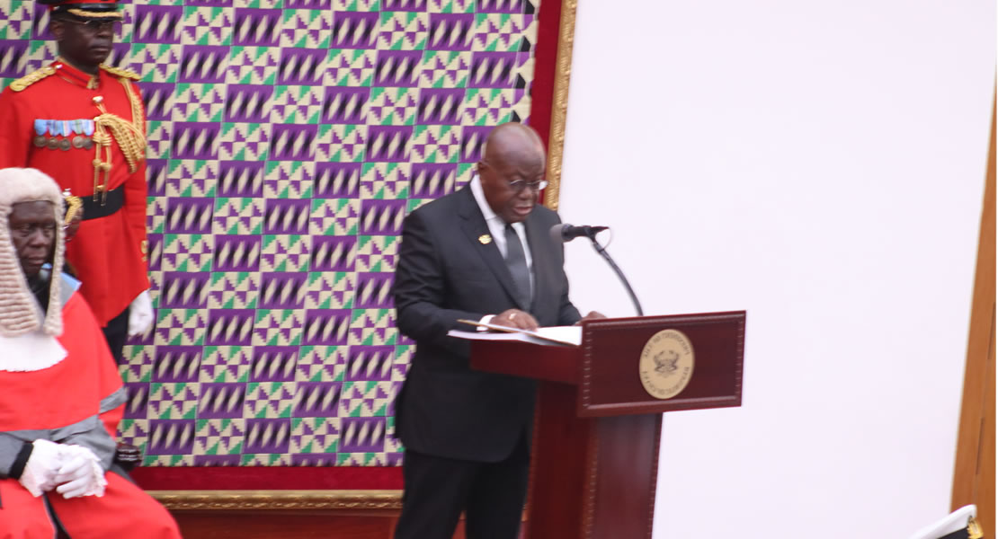 All is set for President Nana Akufo-Addo to deliver SONA