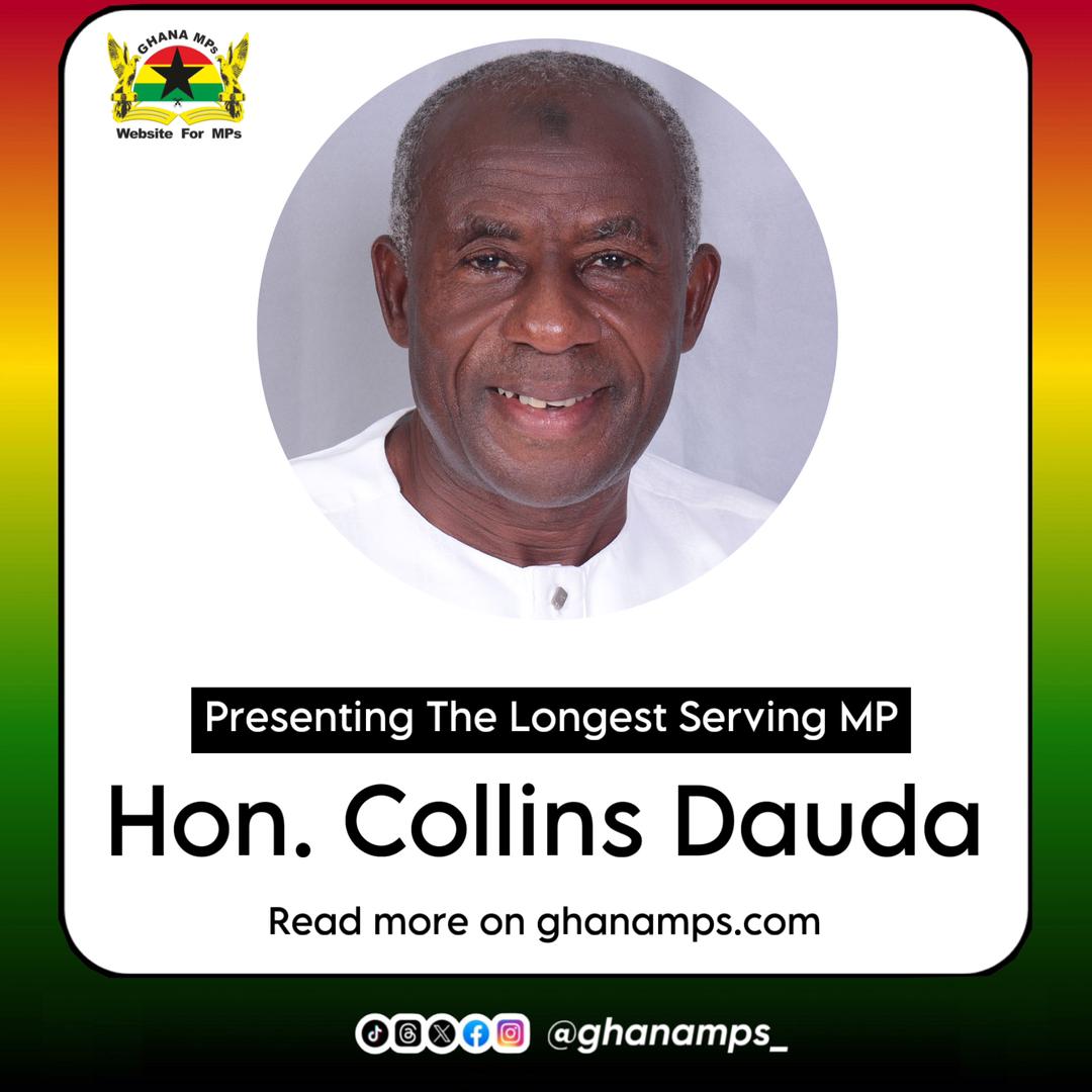 Ghana’s Longest-Serving MP- Hon. Collins Dauda